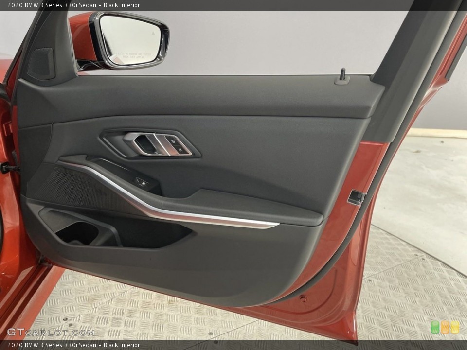 Black Interior Door Panel for the 2020 BMW 3 Series 330i Sedan #146626263