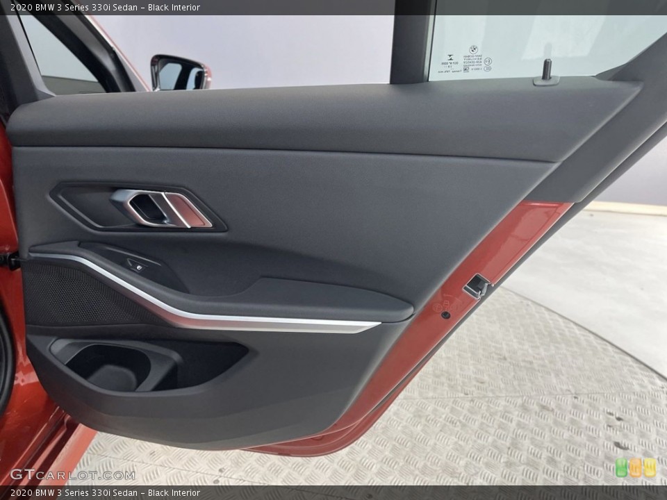 Black Interior Door Panel for the 2020 BMW 3 Series 330i Sedan #146626337
