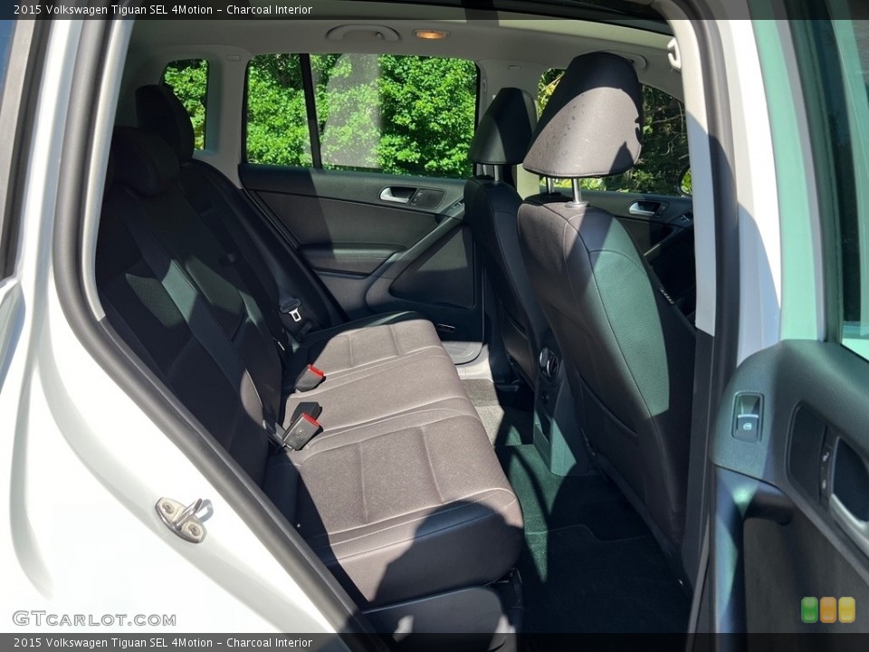 Charcoal Interior Rear Seat for the 2015 Volkswagen Tiguan SEL 4Motion #146626420