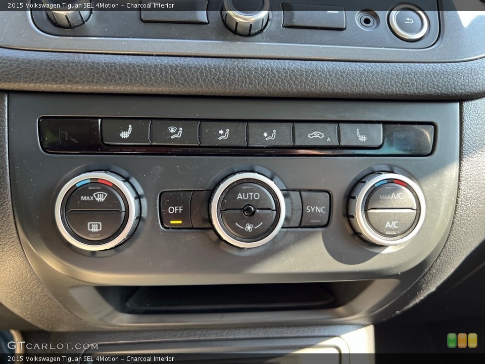 Charcoal Interior Controls for the 2015 Volkswagen Tiguan SEL 4Motion #146626567