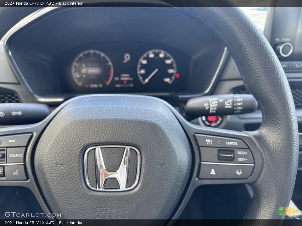Black Interior Steering Wheel for the 2024 Honda CR-V LX AWD #146626635