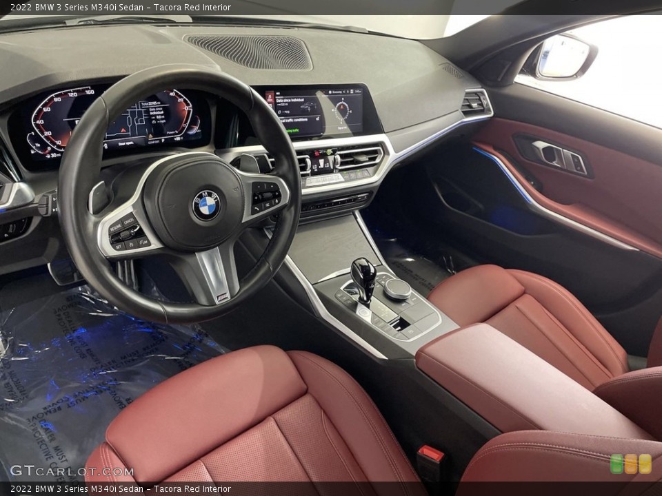 Tacora Red 2022 BMW 3 Series Interiors