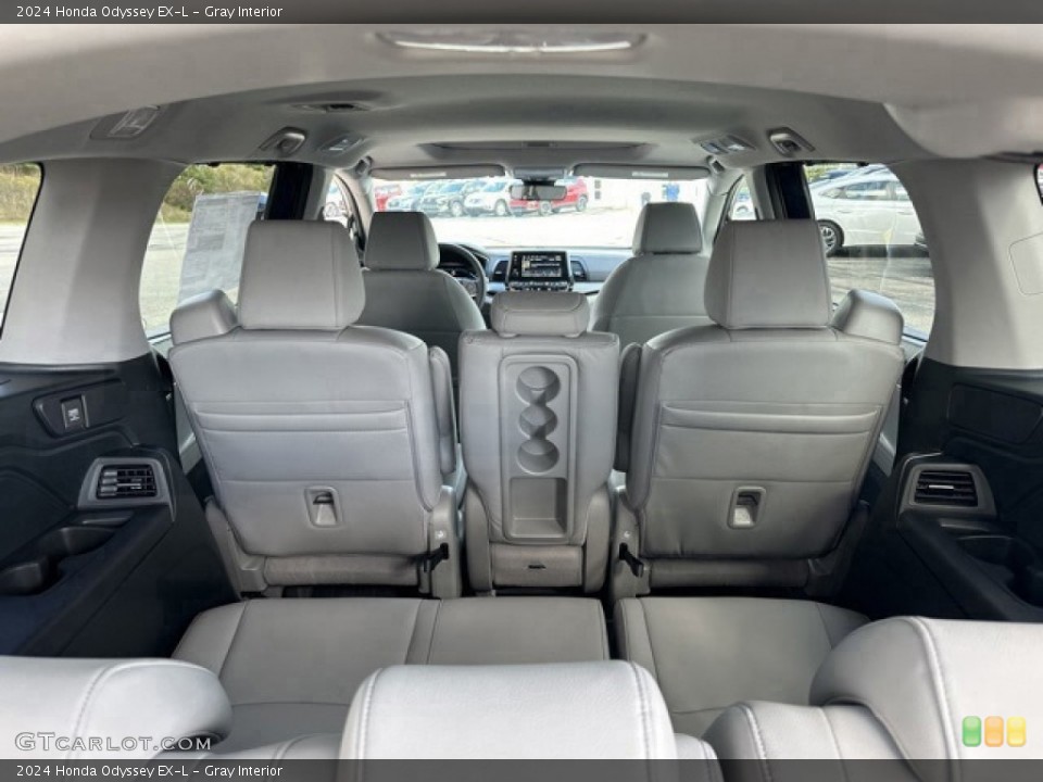 Gray Interior Rear Seat for the 2024 Honda Odyssey EX-L #146627367