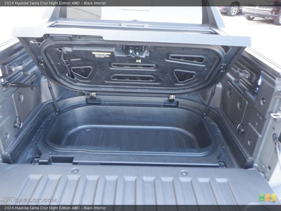 Black Interior Trunk for the 2024 Hyundai Santa Cruz Night Edition AWD #146627866