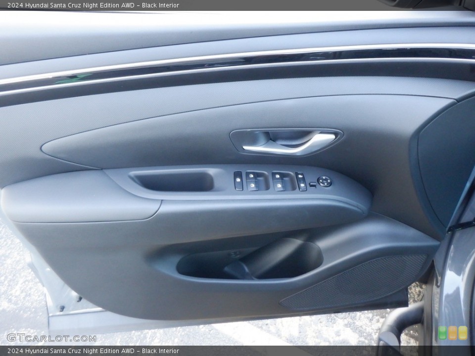 Black Interior Door Panel for the 2024 Hyundai Santa Cruz Night Edition AWD #146627935
