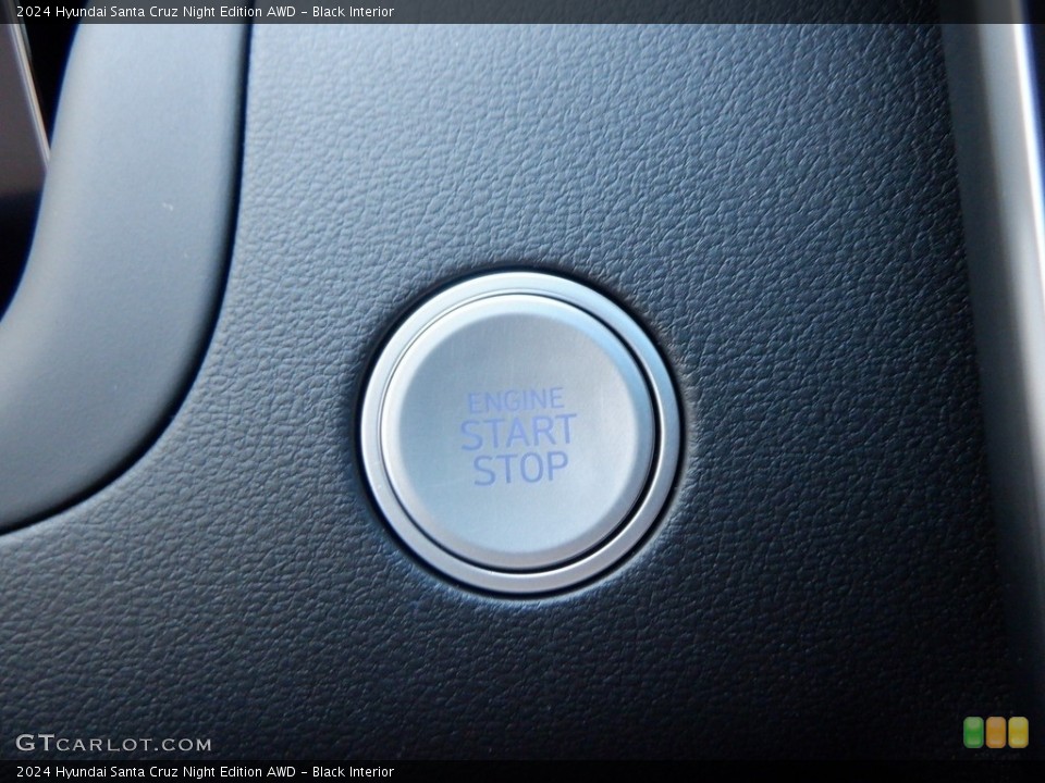 Black Interior Controls for the 2024 Hyundai Santa Cruz Night Edition AWD #146628112