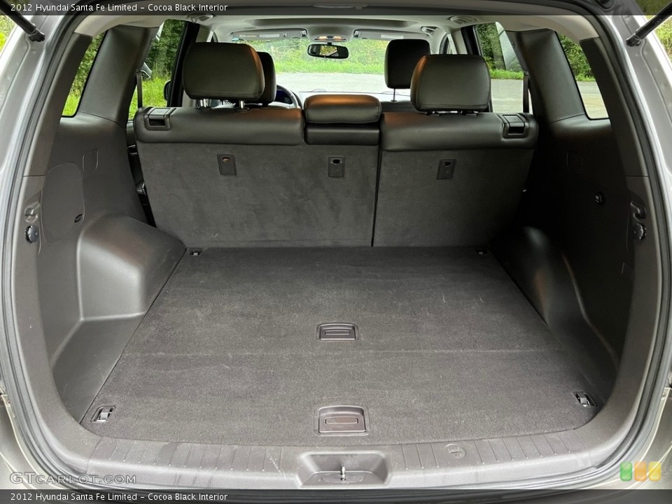Cocoa Black Interior Trunk for the 2012 Hyundai Santa Fe Limited #146628772