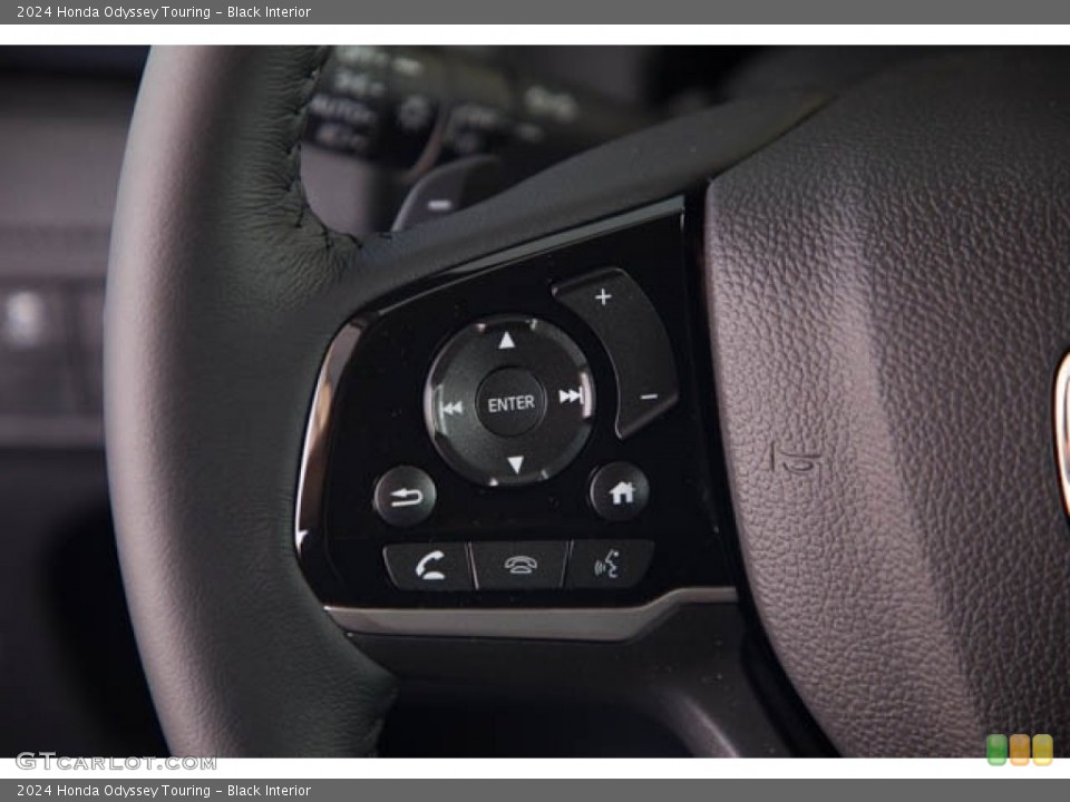 Black Interior Steering Wheel for the 2024 Honda Odyssey Touring #146628886