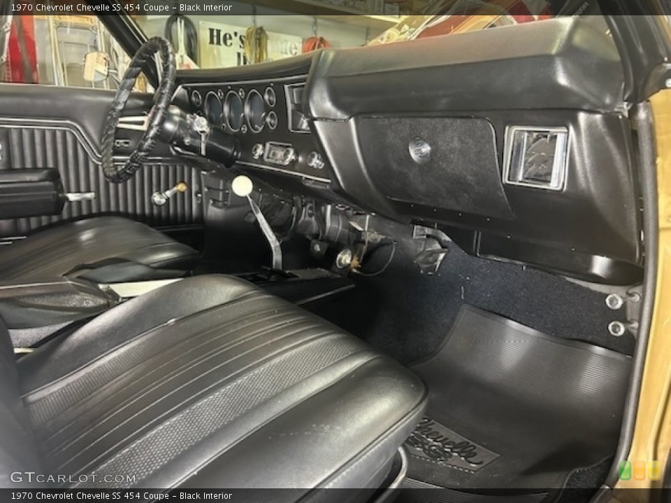 Black Interior Photo for the 1970 Chevrolet Chevelle SS 454 Coupe #146629672