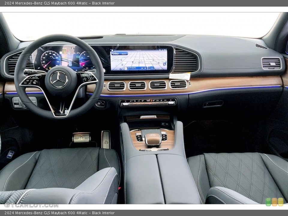 Black Interior Photo for the 2024 Mercedes-Benz GLS Maybach 600 4Matic #146629927