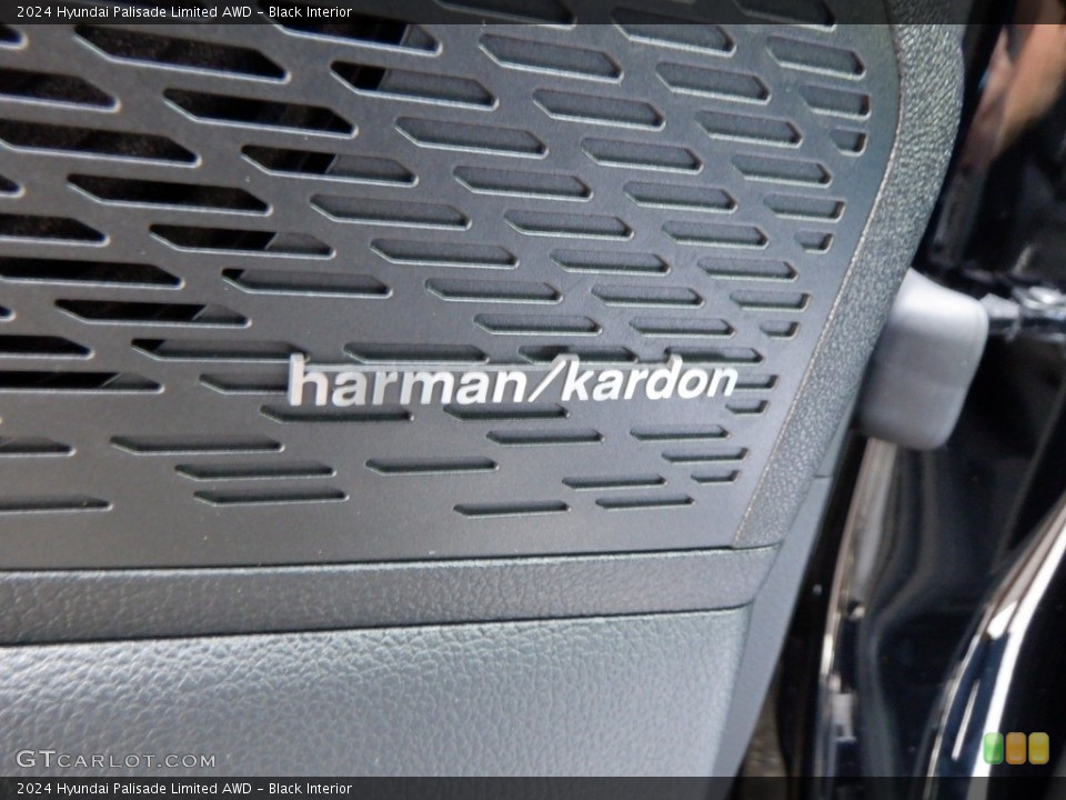 Black Interior Audio System for the 2024 Hyundai Palisade Limited AWD #146630020