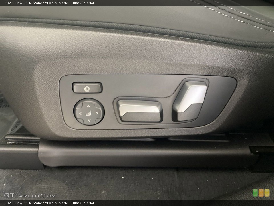Black Interior Front Seat for the 2023 BMW X4 M  #146630248