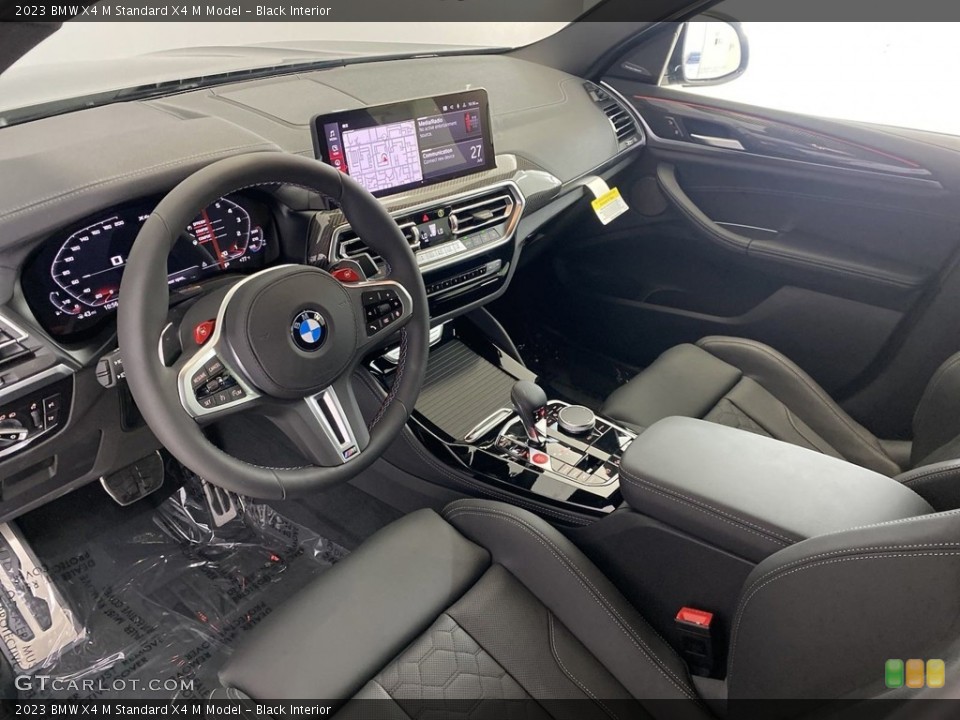 Black Interior Photo for the 2023 BMW X4 M  #146630272