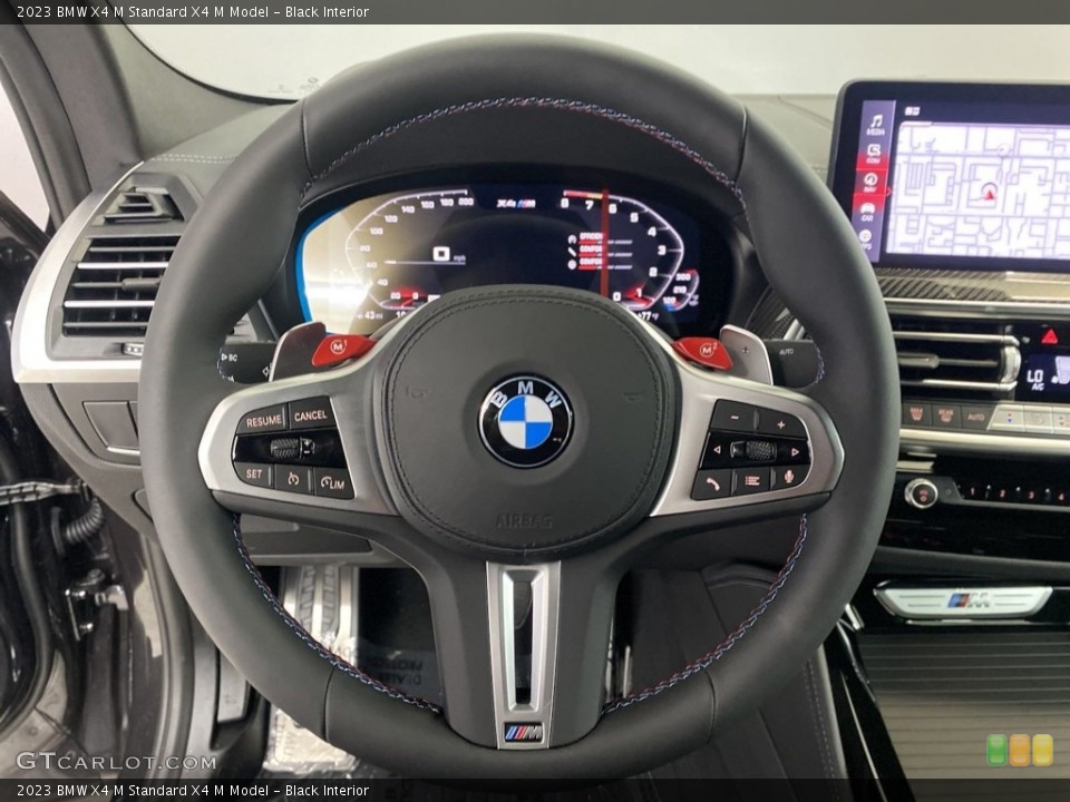Black Interior Steering Wheel for the 2023 BMW X4 M  #146630315