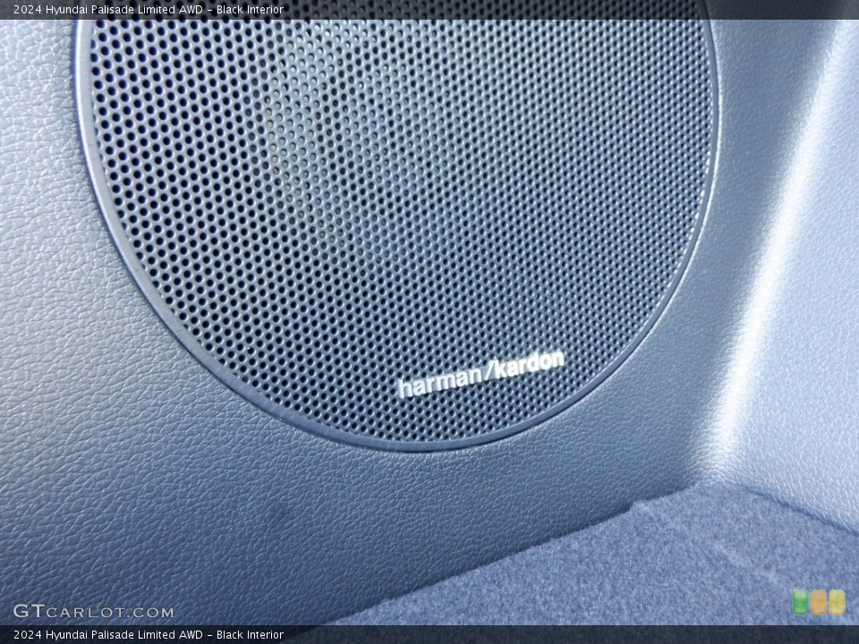 Black Interior Audio System for the 2024 Hyundai Palisade Limited AWD #146630473