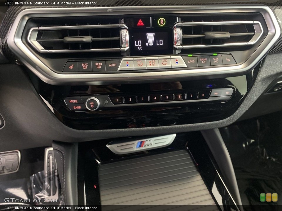 Black Interior Controls for the 2023 BMW X4 M  #146630482