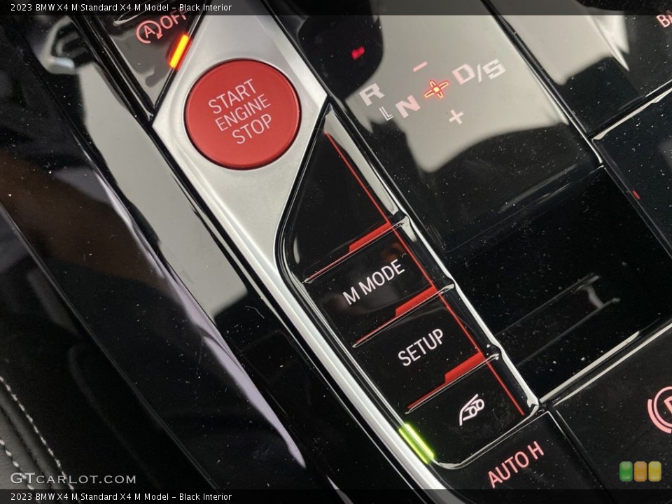 Black Interior Controls for the 2023 BMW X4 M  #146630518