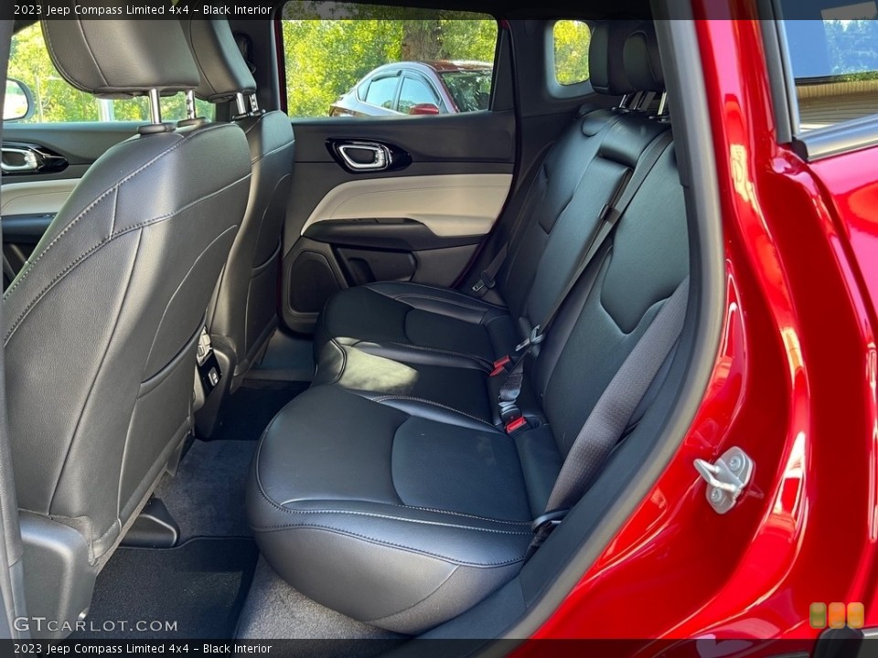 Black Interior Rear Seat for the 2023 Jeep Compass Limited 4x4 #146630866