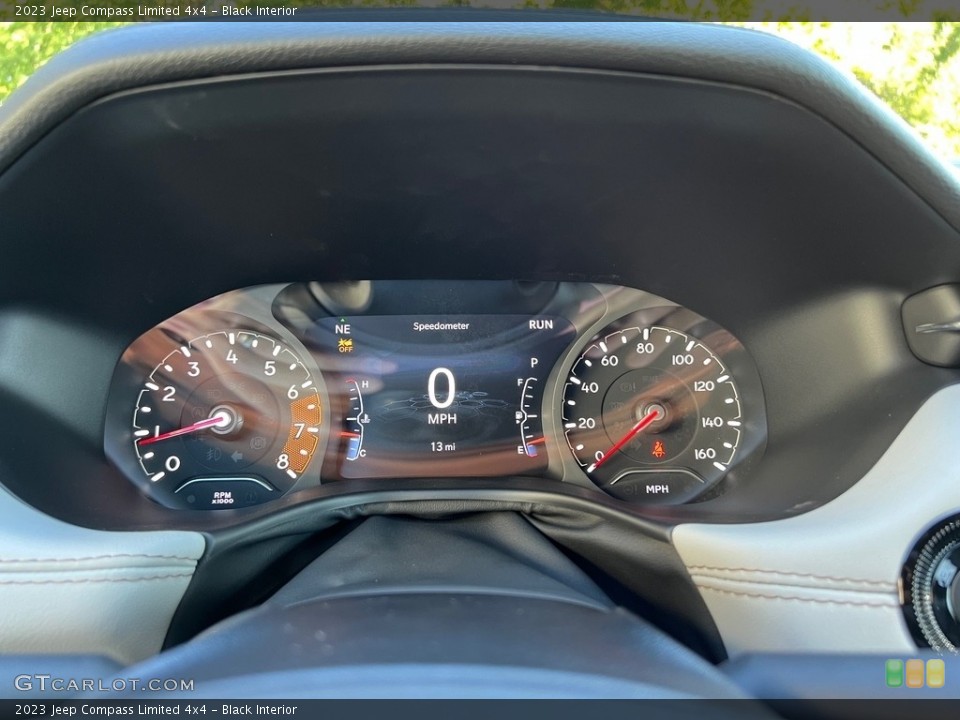 Black Interior Gauges for the 2023 Jeep Compass Limited 4x4 #146630989