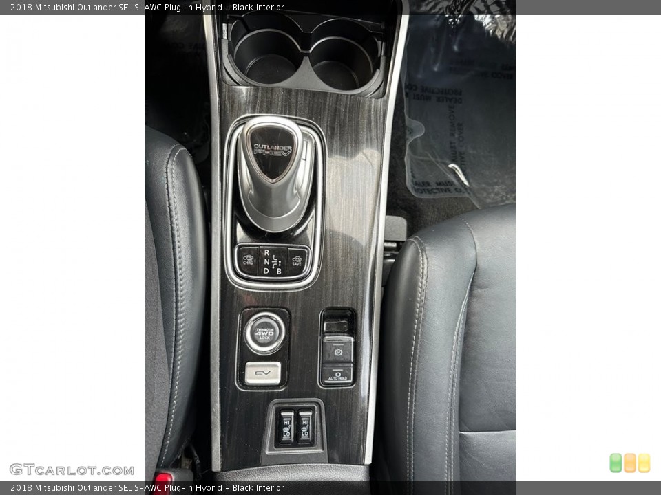 Black Interior Transmission for the 2018 Mitsubishi Outlander SEL S-AWC Plug-In Hybrid #146631154