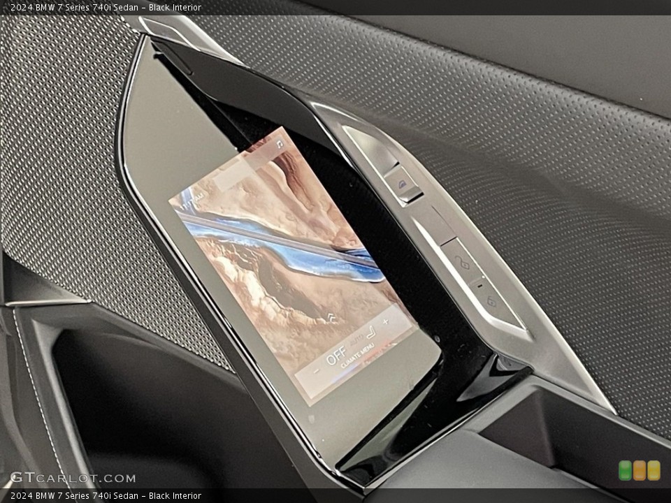 Black Interior Door Panel for the 2024 BMW 7 Series 740i Sedan #146631202