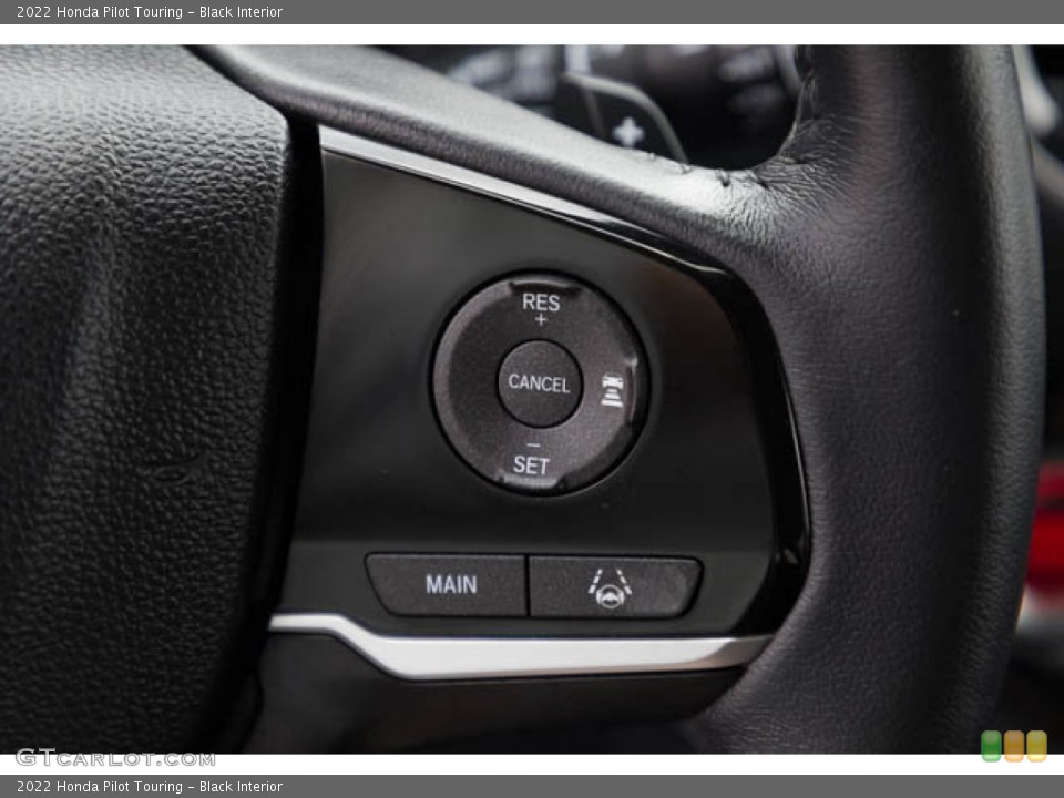 Black Interior Steering Wheel for the 2022 Honda Pilot Touring #146631475