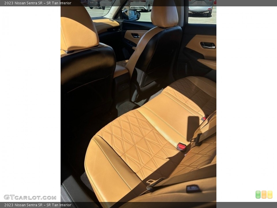 SR Tan Interior Rear Seat for the 2023 Nissan Sentra SR #146631541
