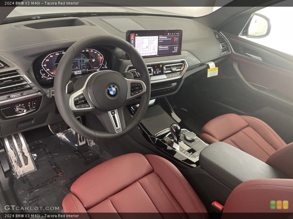 Tacora Red Interior Photo for the 2024 BMW X3 M40i #146631640