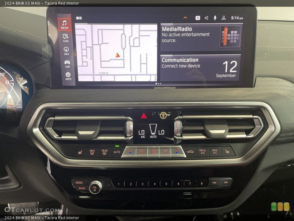 Tacora Red Interior Controls for the 2024 BMW X3 M40i #146631775