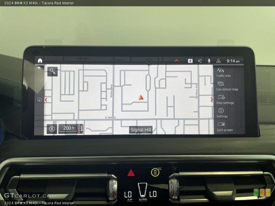 Tacora Red Interior Navigation for the 2024 BMW X3 M40i #146631802