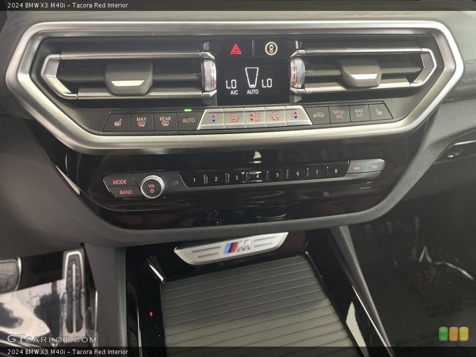 Tacora Red Interior Controls for the 2024 BMW X3 M40i #146631850