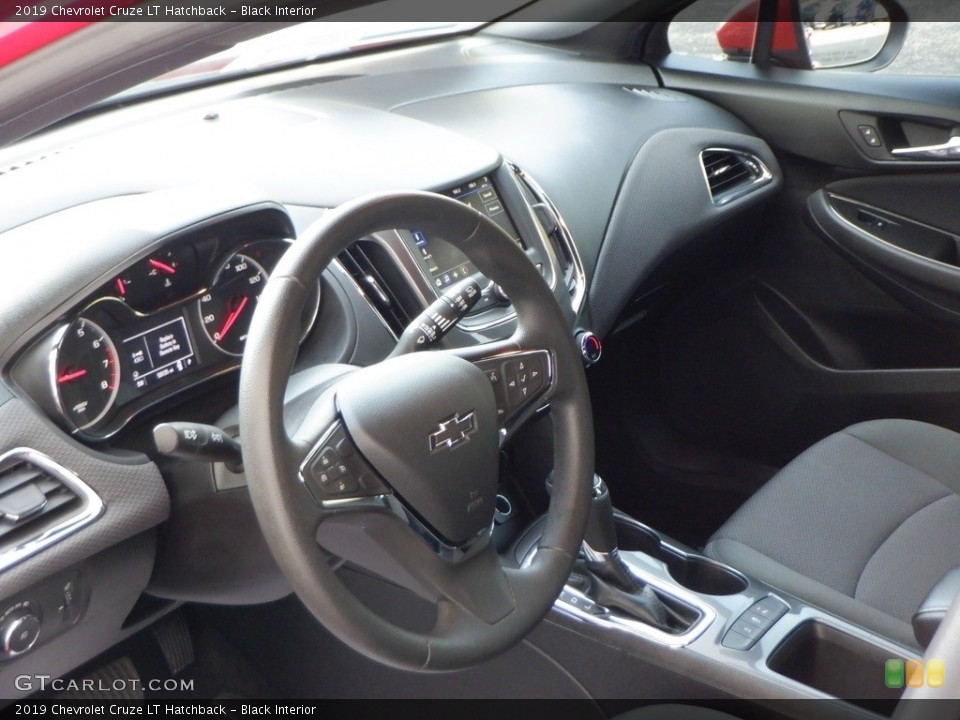 Black Interior Dashboard for the 2019 Chevrolet Cruze LT Hatchback #146631952