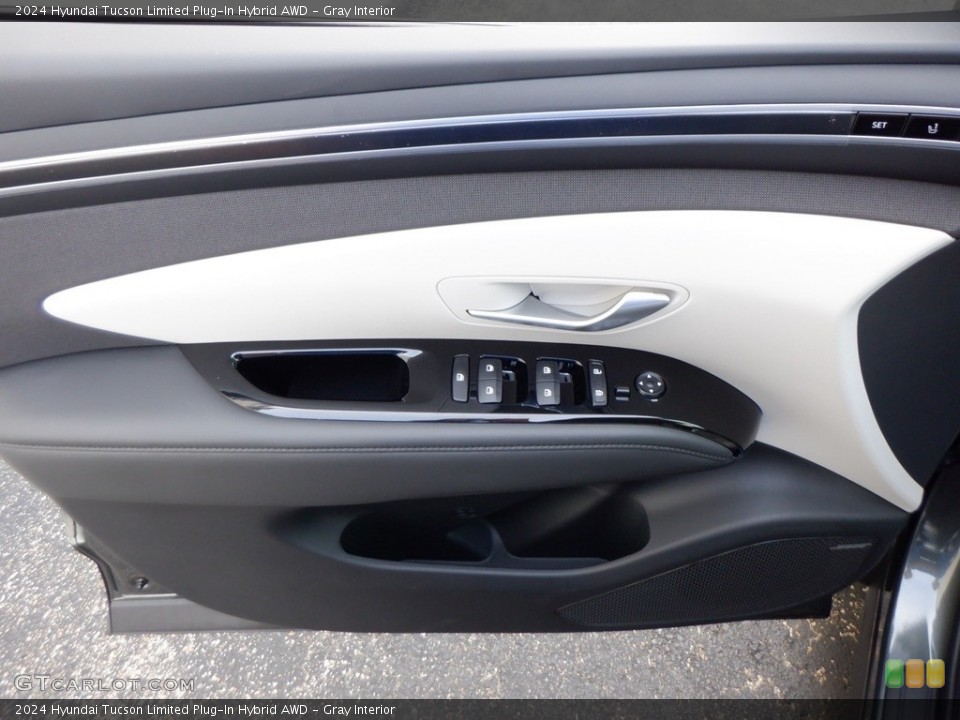 Gray Interior Door Panel for the 2024 Hyundai Tucson Limited Plug-In Hybrid AWD #146632126