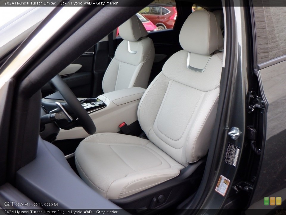 Gray Interior Photo for the 2024 Hyundai Tucson Limited Plug-In Hybrid AWD #146632174