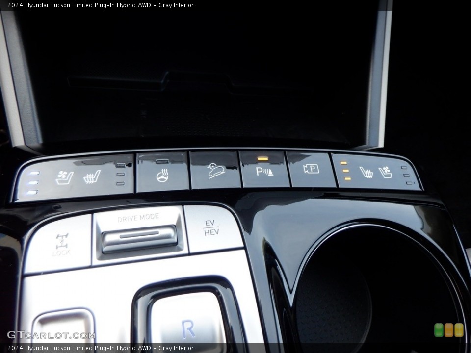 Gray Interior Controls for the 2024 Hyundai Tucson Limited Plug-In Hybrid AWD #146632261