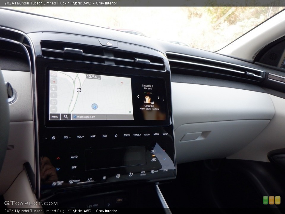 Gray Interior Controls for the 2024 Hyundai Tucson Limited Plug-In Hybrid AWD #146632309
