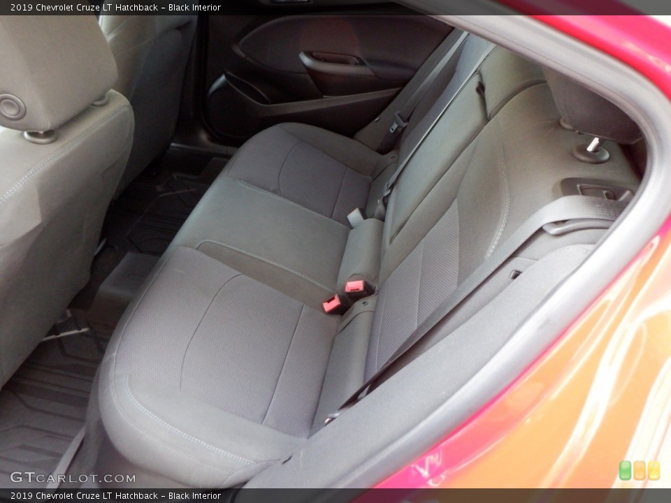 Black Interior Rear Seat for the 2019 Chevrolet Cruze LT Hatchback #146632402
