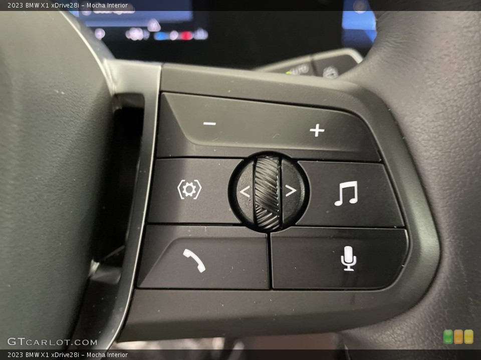 Mocha Interior Steering Wheel for the 2023 BMW X1 xDrive28i #146632513