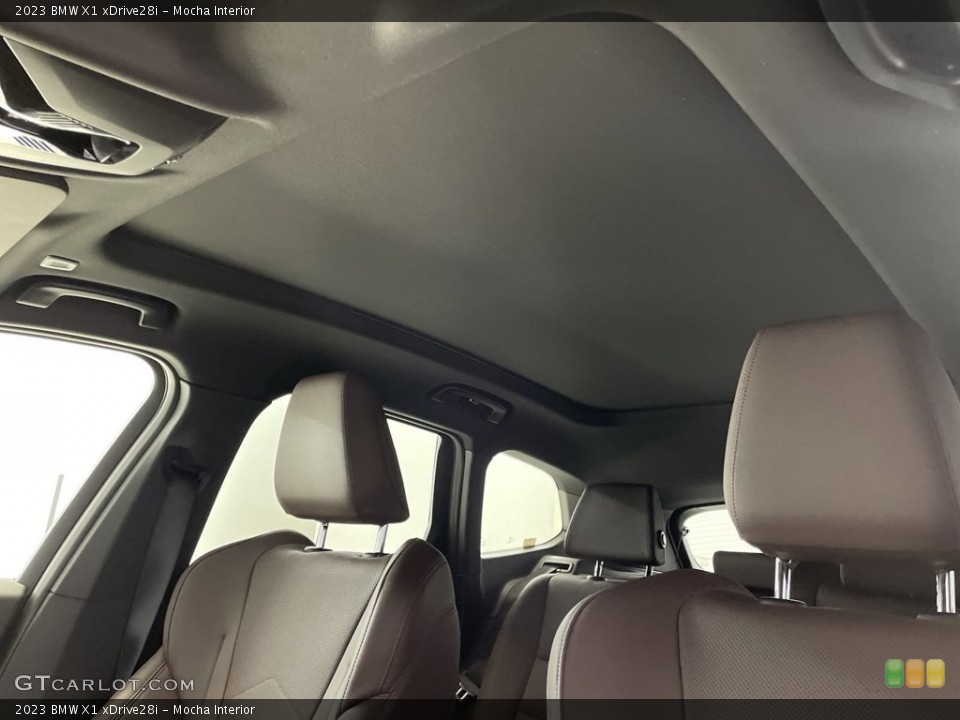 Mocha Interior Sunroof for the 2023 BMW X1 xDrive28i #146632783