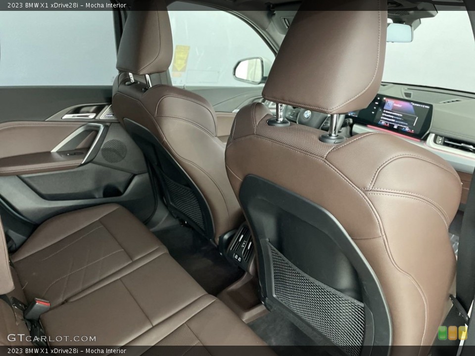 Mocha Interior Rear Seat for the 2023 BMW X1 xDrive28i #146632852
