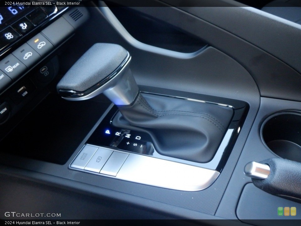Black Interior Transmission for the 2024 Hyundai Elantra SEL #146632933