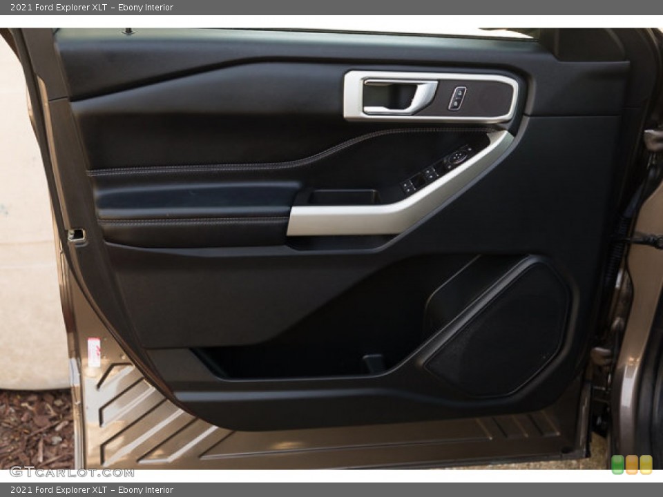 Ebony Interior Door Panel for the 2021 Ford Explorer XLT #146632984