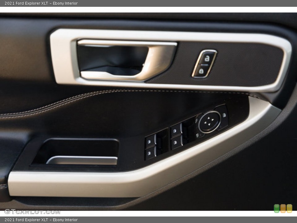 Ebony Interior Door Panel for the 2021 Ford Explorer XLT #146633002