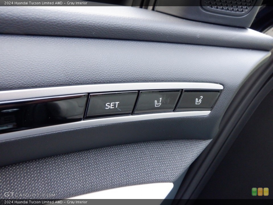 Gray Interior Controls for the 2024 Hyundai Tucson Limited AWD #146633575