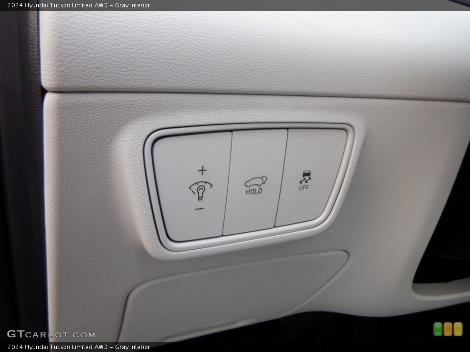 Gray Interior Controls for the 2024 Hyundai Tucson Limited AWD #146633662