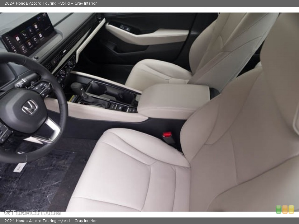 Gray Interior Photo for the 2024 Honda Accord Touring Hybrid #146633674