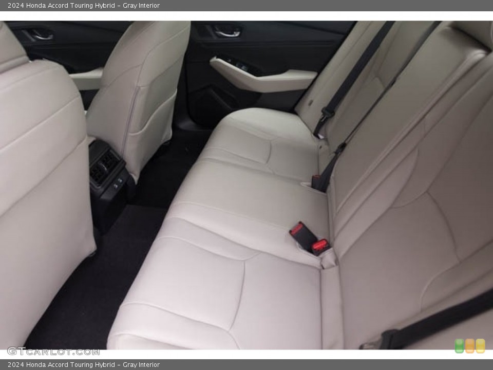 Gray Interior Rear Seat for the 2024 Honda Accord Touring Hybrid #146633686