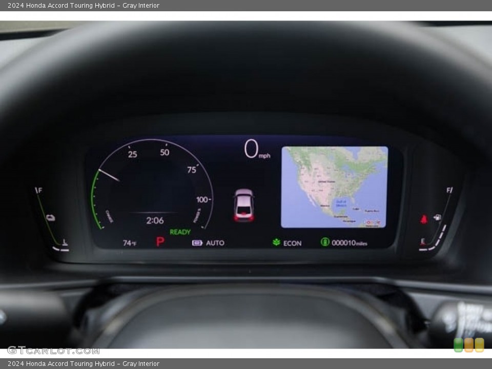 Gray Interior Gauges for the 2024 Honda Accord Touring Hybrid #146633716