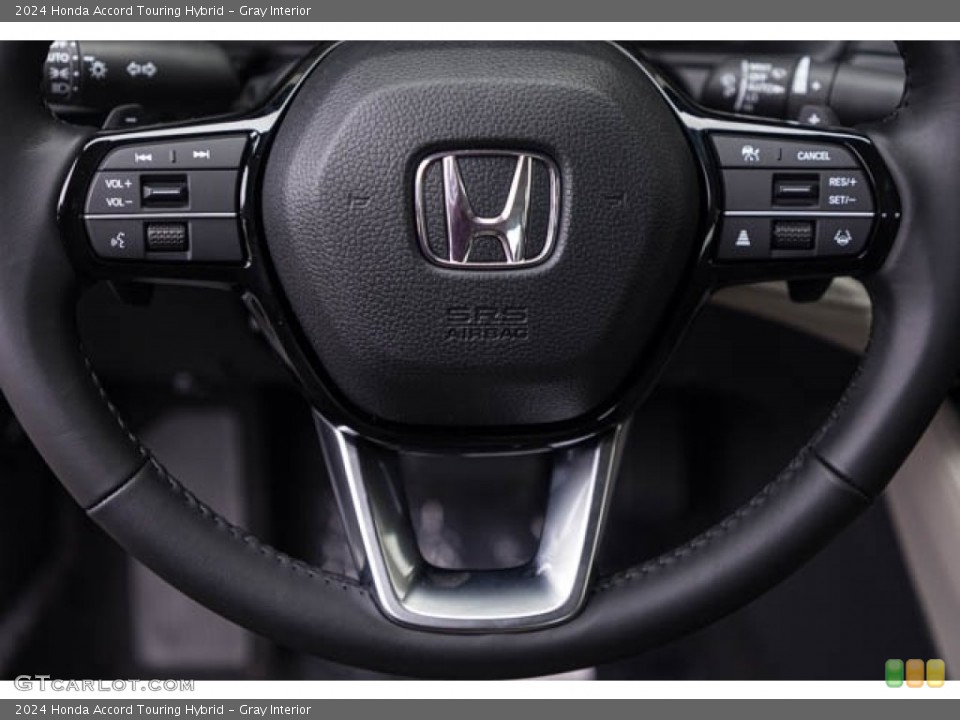 Gray Interior Steering Wheel for the 2024 Honda Accord Touring Hybrid #146633737