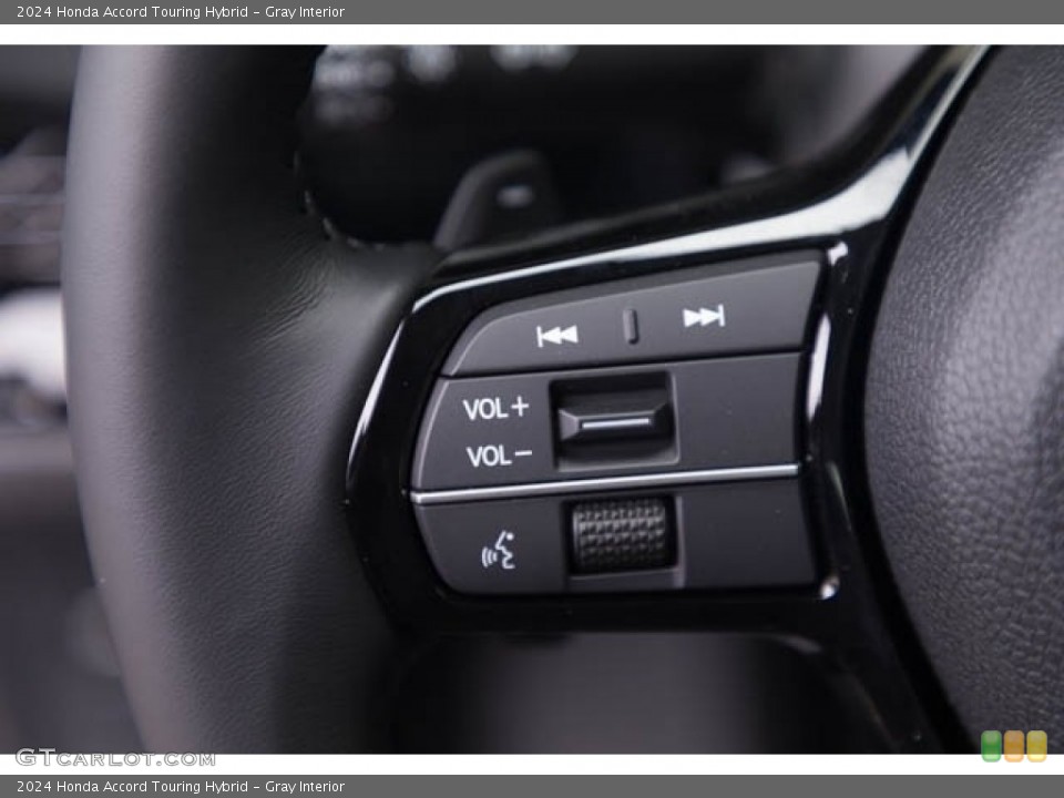 Gray Interior Steering Wheel for the 2024 Honda Accord Touring Hybrid #146633761